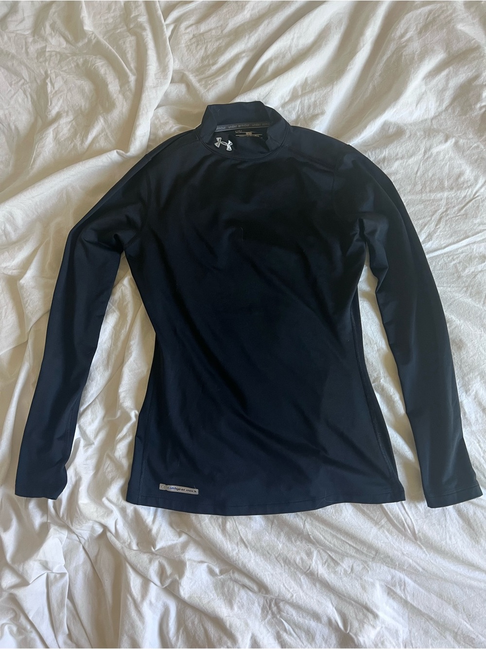 Under Armour Cold Gear Black Long Sleeve Size M